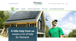 Desktop Screenshot of efficiencyvermont.com